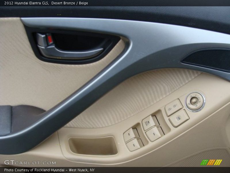 Desert Bronze / Beige 2012 Hyundai Elantra GLS