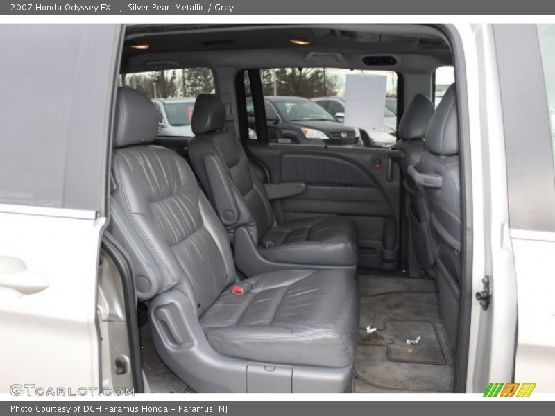 Silver Pearl Metallic / Gray 2007 Honda Odyssey EX-L
