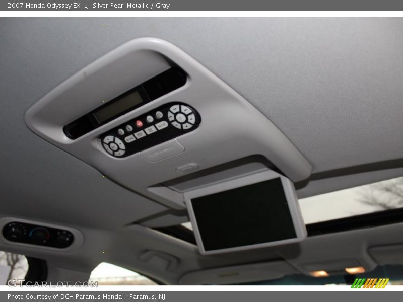Silver Pearl Metallic / Gray 2007 Honda Odyssey EX-L