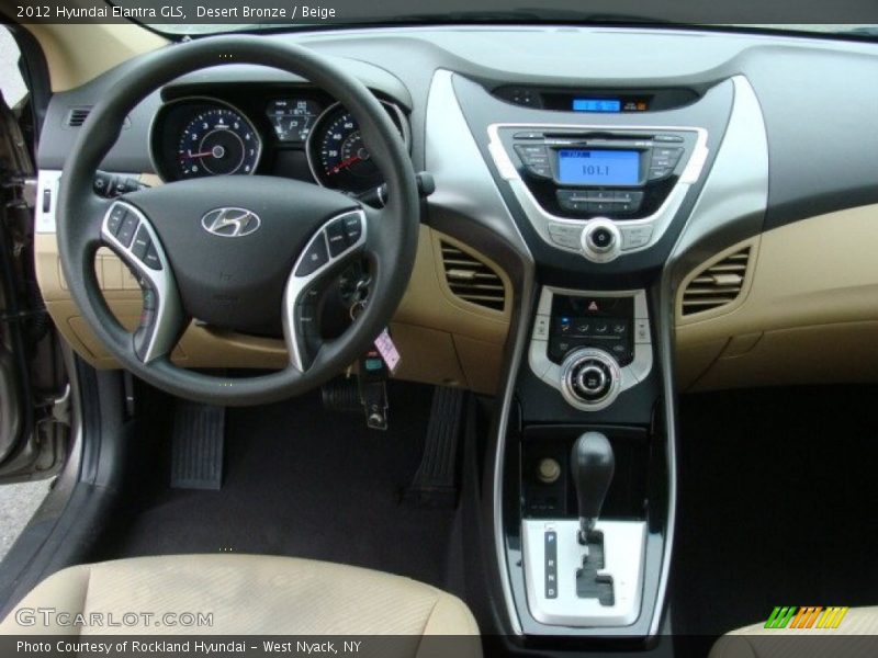 Desert Bronze / Beige 2012 Hyundai Elantra GLS