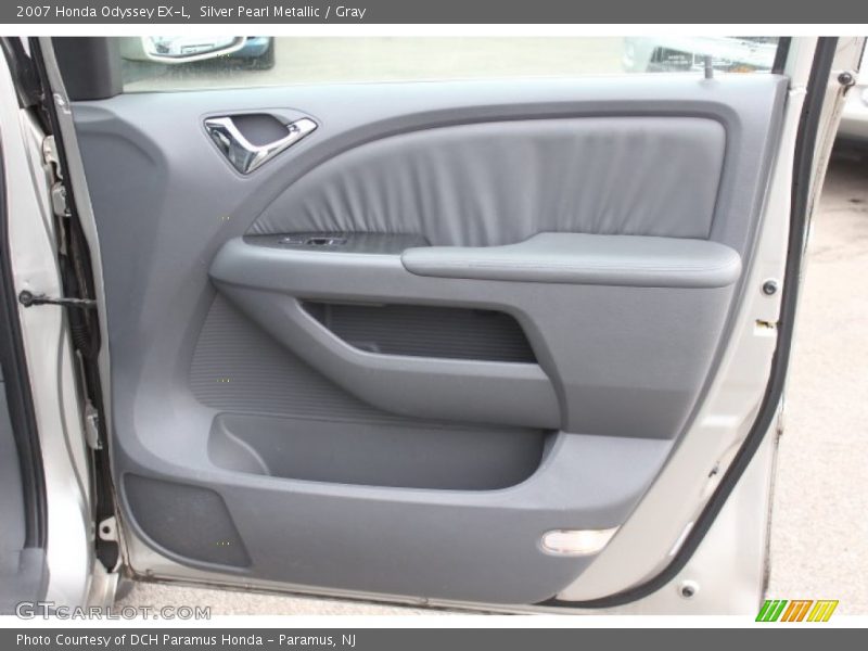 Silver Pearl Metallic / Gray 2007 Honda Odyssey EX-L