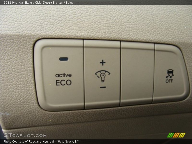 Desert Bronze / Beige 2012 Hyundai Elantra GLS