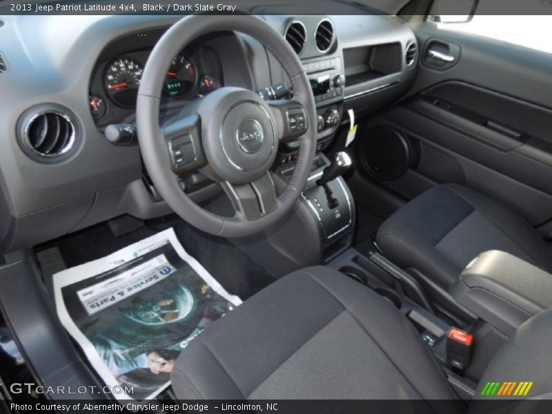Black / Dark Slate Gray 2013 Jeep Patriot Latitude 4x4