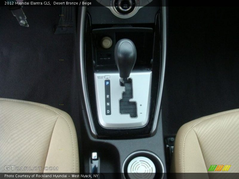 Desert Bronze / Beige 2012 Hyundai Elantra GLS