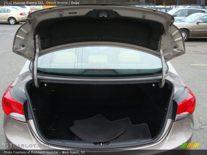 Desert Bronze / Beige 2012 Hyundai Elantra GLS