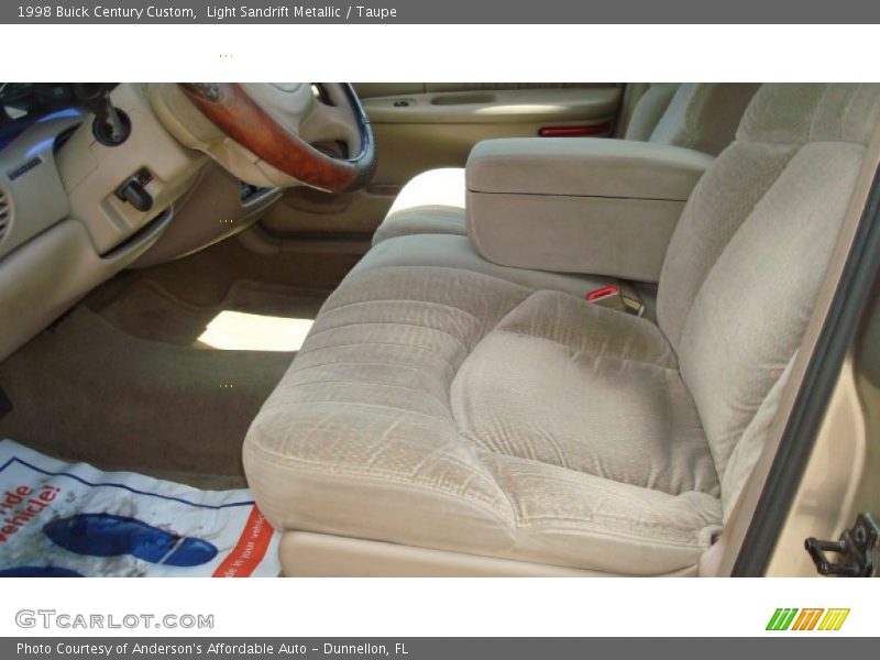 Light Sandrift Metallic / Taupe 1998 Buick Century Custom