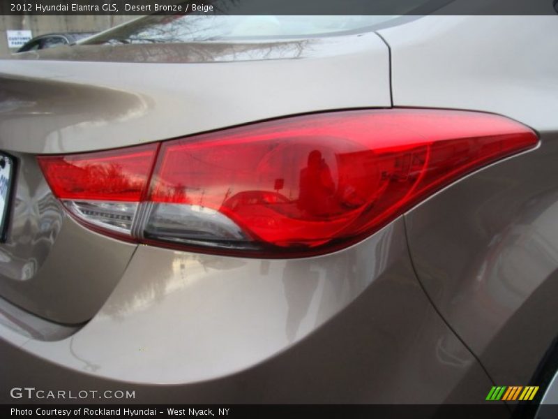 Desert Bronze / Beige 2012 Hyundai Elantra GLS