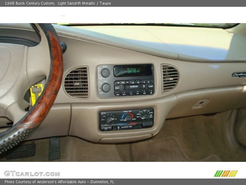 Light Sandrift Metallic / Taupe 1998 Buick Century Custom