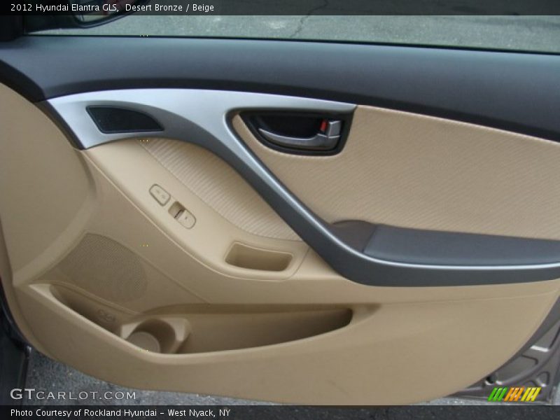 Desert Bronze / Beige 2012 Hyundai Elantra GLS