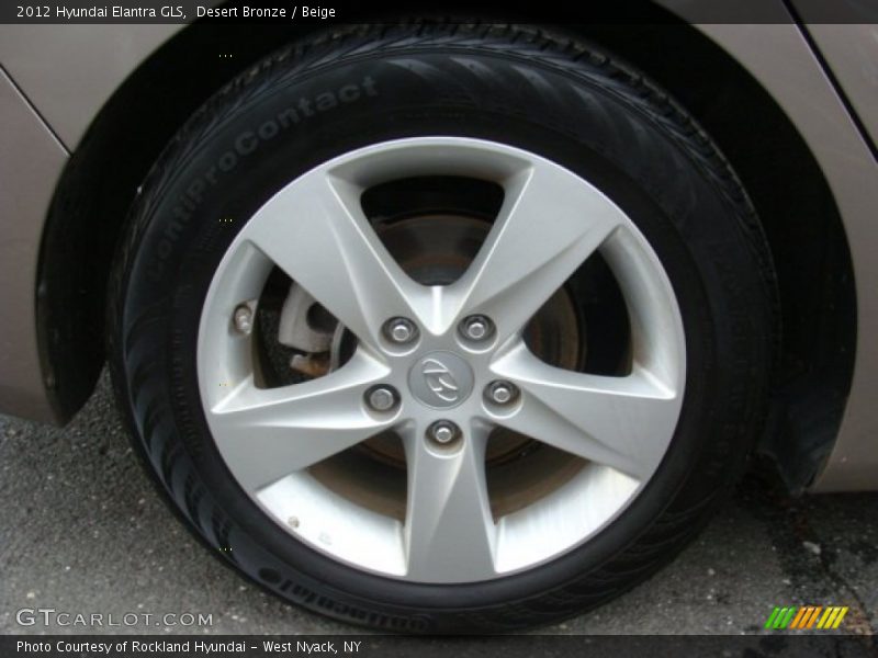 Desert Bronze / Beige 2012 Hyundai Elantra GLS