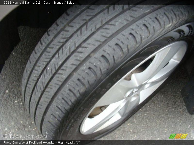 Desert Bronze / Beige 2012 Hyundai Elantra GLS