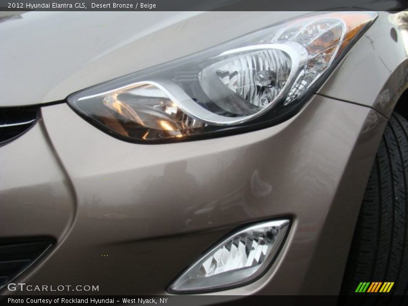 Desert Bronze / Beige 2012 Hyundai Elantra GLS