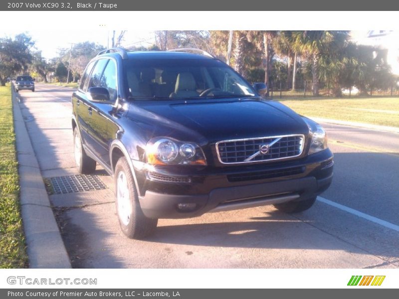 Black / Taupe 2007 Volvo XC90 3.2