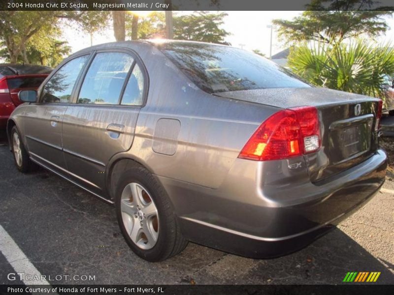 Magnesium Metallic / Gray 2004 Honda Civic EX Sedan