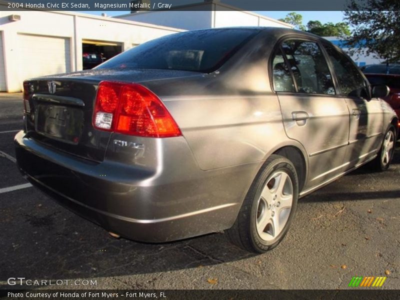 Magnesium Metallic / Gray 2004 Honda Civic EX Sedan