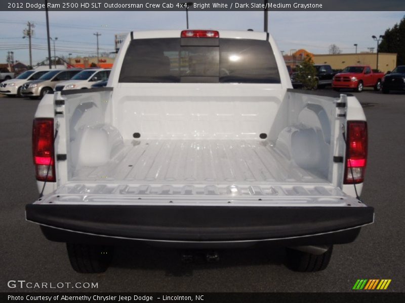 Bright White / Dark Slate/Medium Graystone 2012 Dodge Ram 2500 HD SLT Outdoorsman Crew Cab 4x4