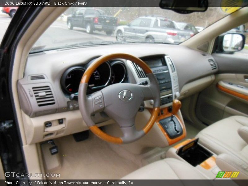 Black Onyx / Ivory 2006 Lexus RX 330 AWD