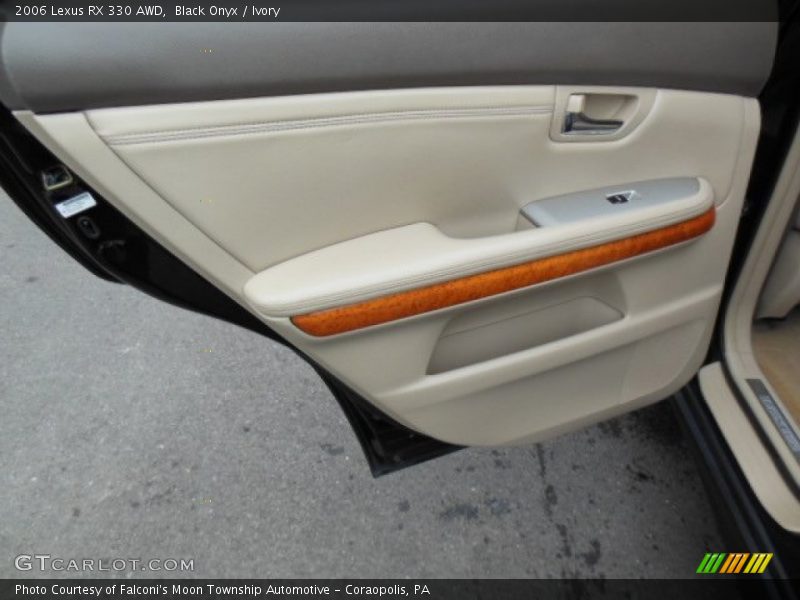 Black Onyx / Ivory 2006 Lexus RX 330 AWD