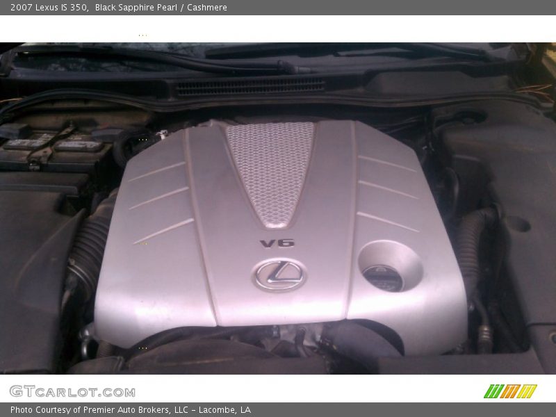 Black Sapphire Pearl / Cashmere 2007 Lexus IS 350