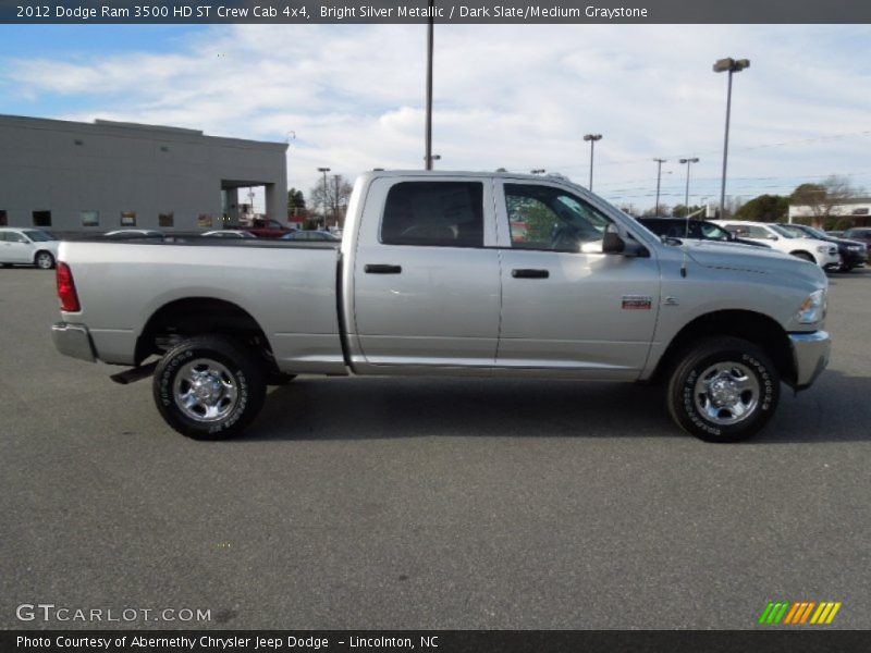 Bright Silver Metallic / Dark Slate/Medium Graystone 2012 Dodge Ram 3500 HD ST Crew Cab 4x4