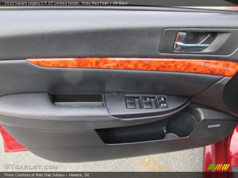 Door Panel of 2010 Legacy 2.5 GT Limited Sedan