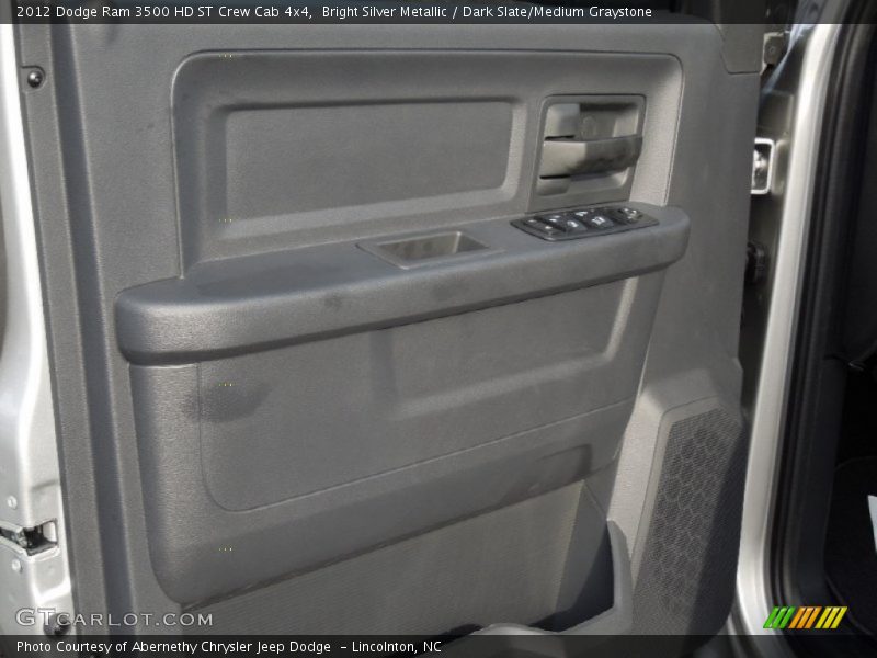 Bright Silver Metallic / Dark Slate/Medium Graystone 2012 Dodge Ram 3500 HD ST Crew Cab 4x4