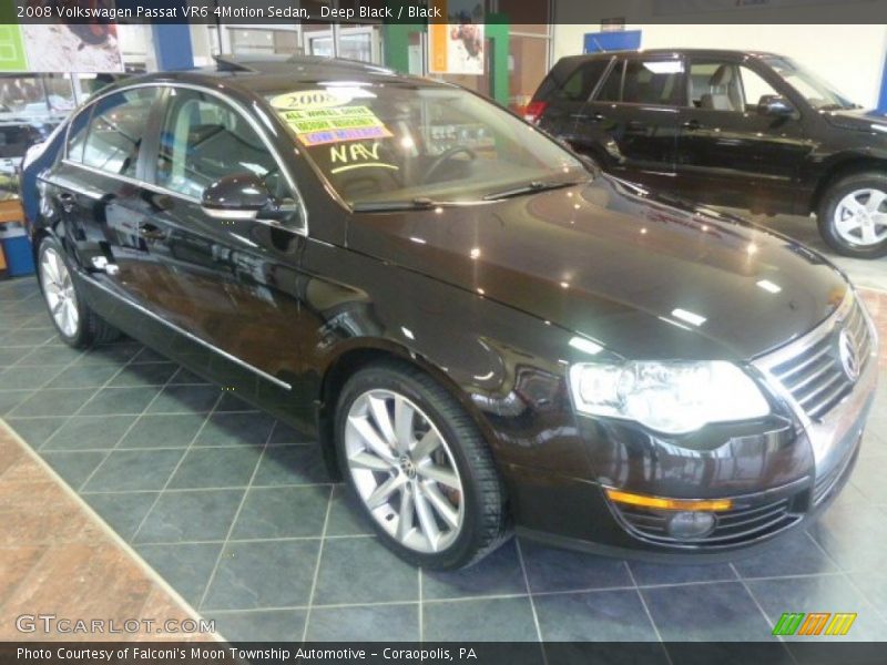 Deep Black / Black 2008 Volkswagen Passat VR6 4Motion Sedan