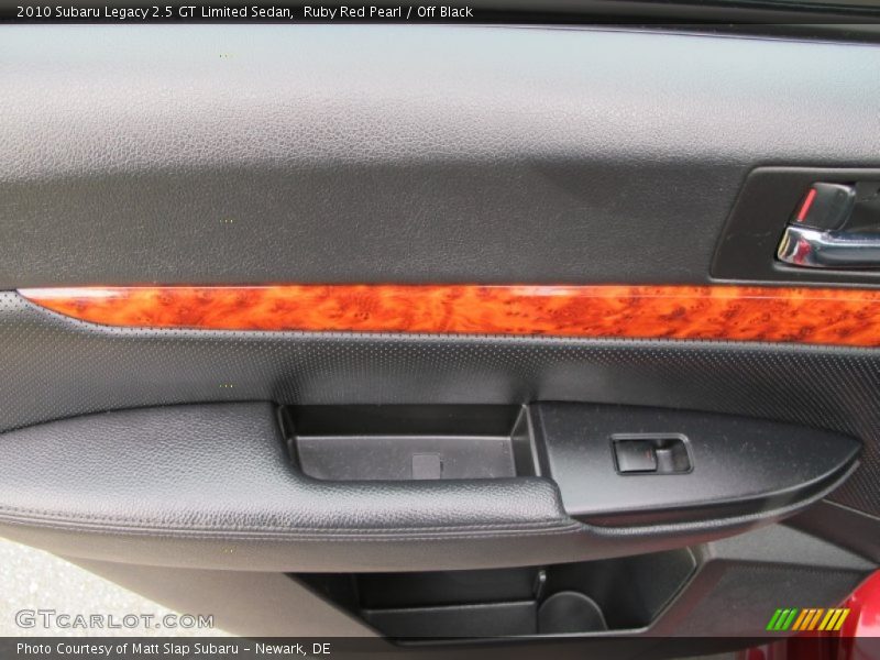 Door Panel of 2010 Legacy 2.5 GT Limited Sedan