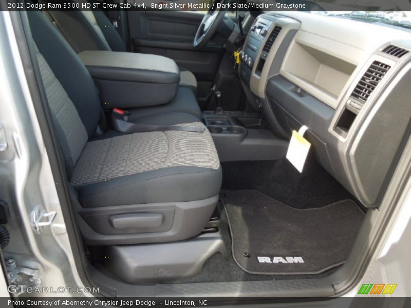 Bright Silver Metallic / Dark Slate/Medium Graystone 2012 Dodge Ram 3500 HD ST Crew Cab 4x4