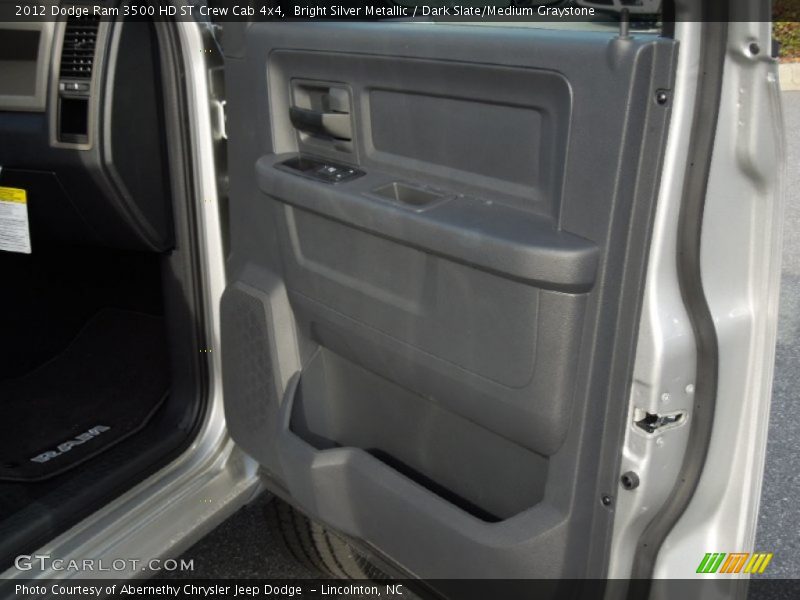 Bright Silver Metallic / Dark Slate/Medium Graystone 2012 Dodge Ram 3500 HD ST Crew Cab 4x4