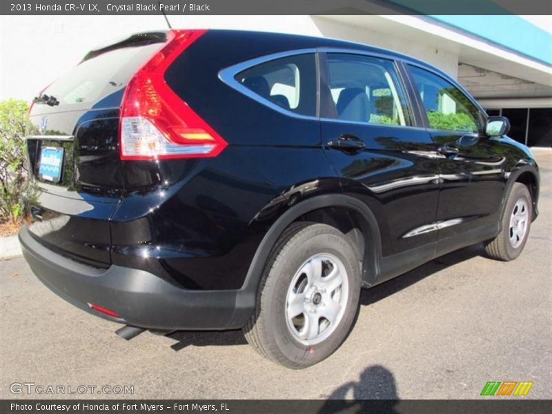 Crystal Black Pearl / Black 2013 Honda CR-V LX