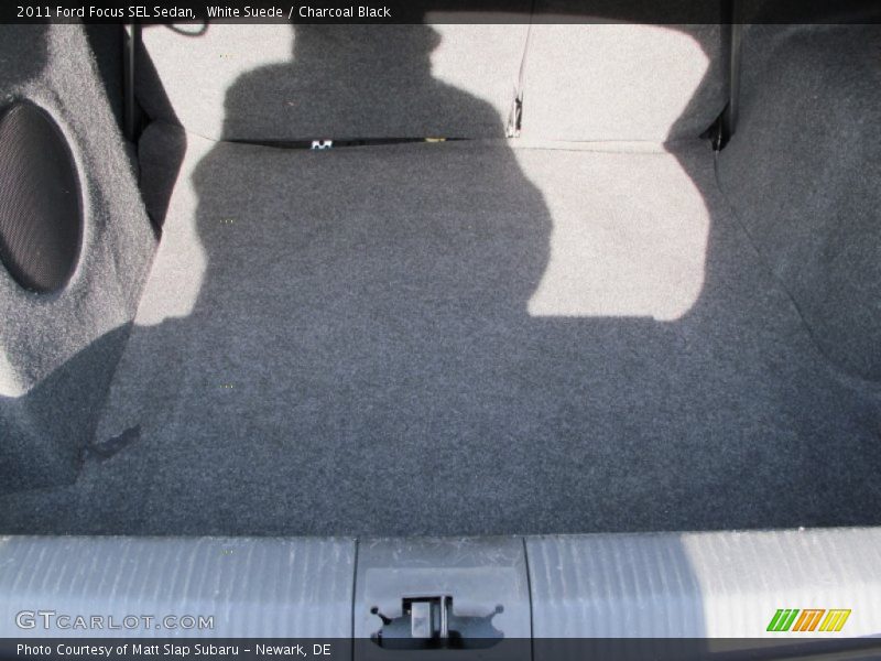 White Suede / Charcoal Black 2011 Ford Focus SEL Sedan