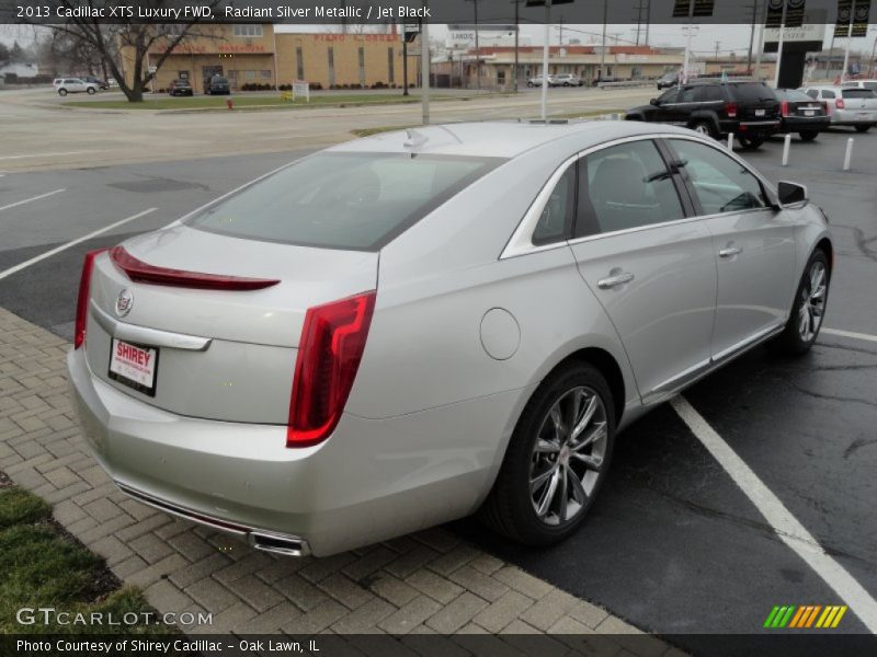 Radiant Silver Metallic / Jet Black 2013 Cadillac XTS Luxury FWD