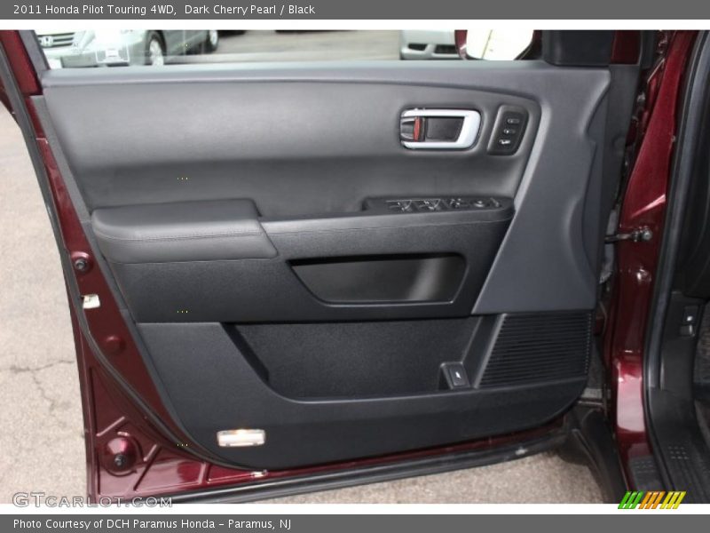 Dark Cherry Pearl / Black 2011 Honda Pilot Touring 4WD