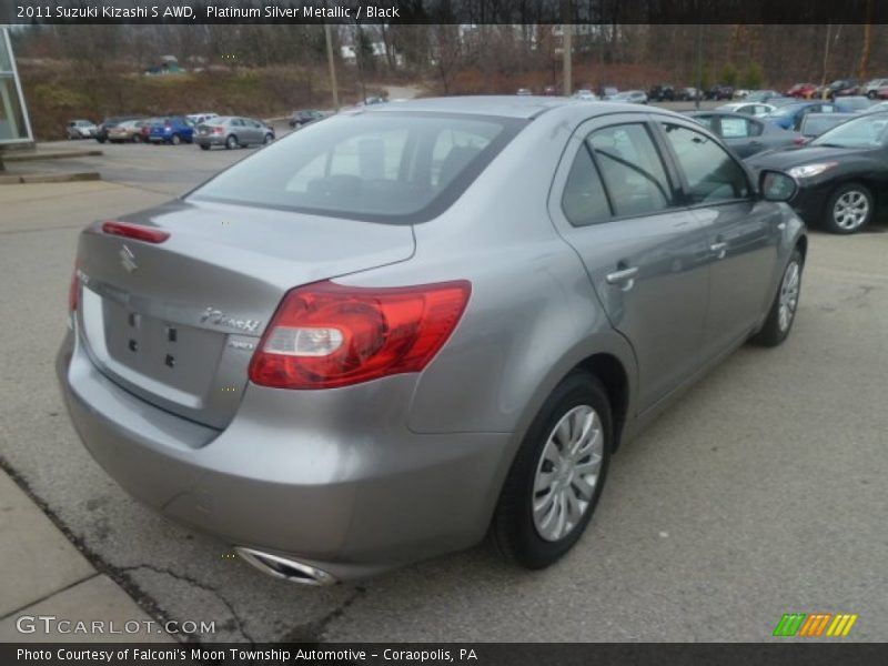 Platinum Silver Metallic / Black 2011 Suzuki Kizashi S AWD