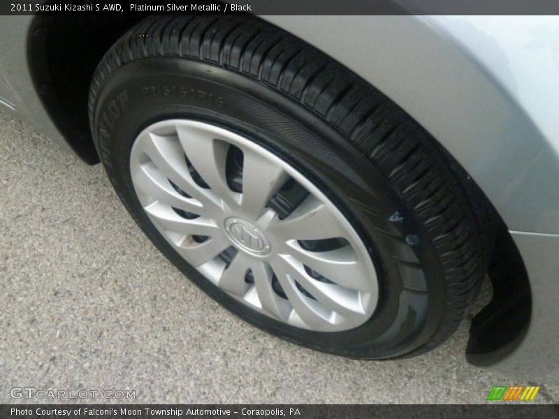 Platinum Silver Metallic / Black 2011 Suzuki Kizashi S AWD