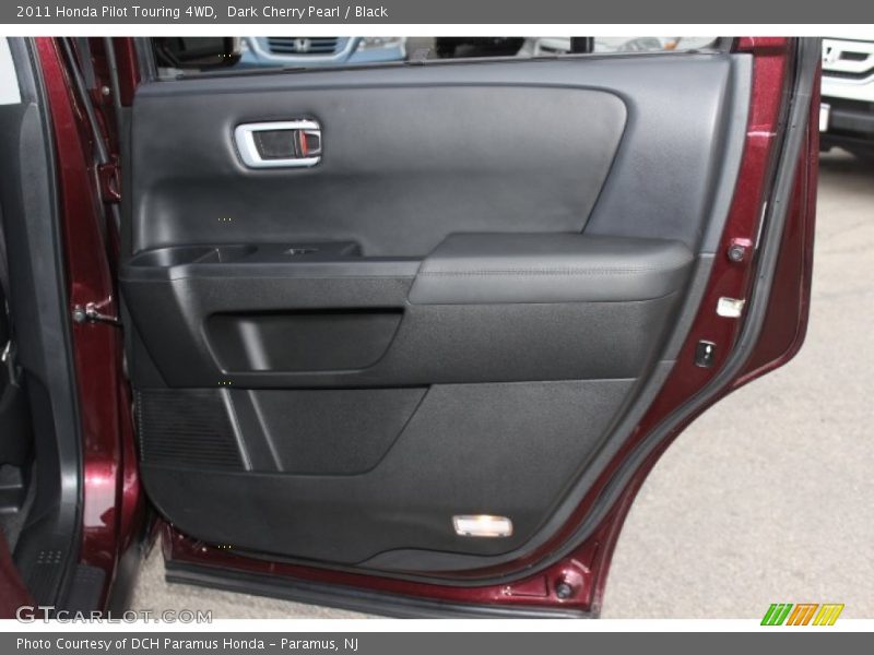 Dark Cherry Pearl / Black 2011 Honda Pilot Touring 4WD