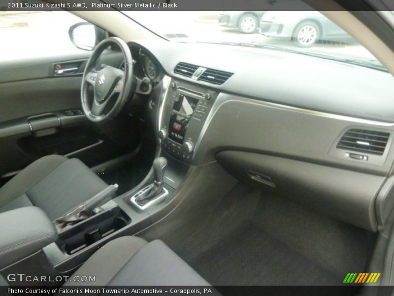 Platinum Silver Metallic / Black 2011 Suzuki Kizashi S AWD