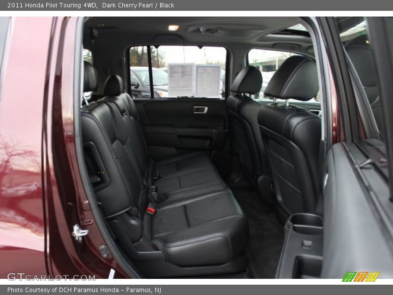 Dark Cherry Pearl / Black 2011 Honda Pilot Touring 4WD