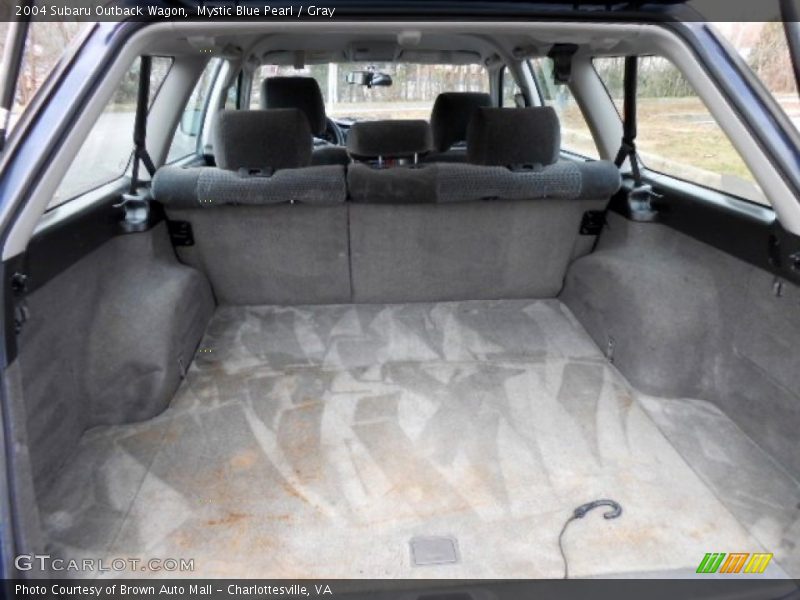 Mystic Blue Pearl / Gray 2004 Subaru Outback Wagon