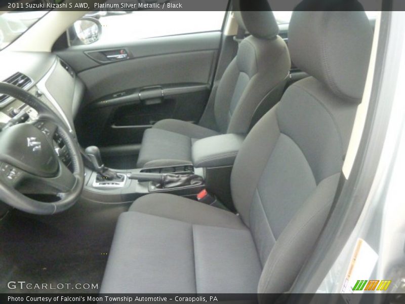 Platinum Silver Metallic / Black 2011 Suzuki Kizashi S AWD