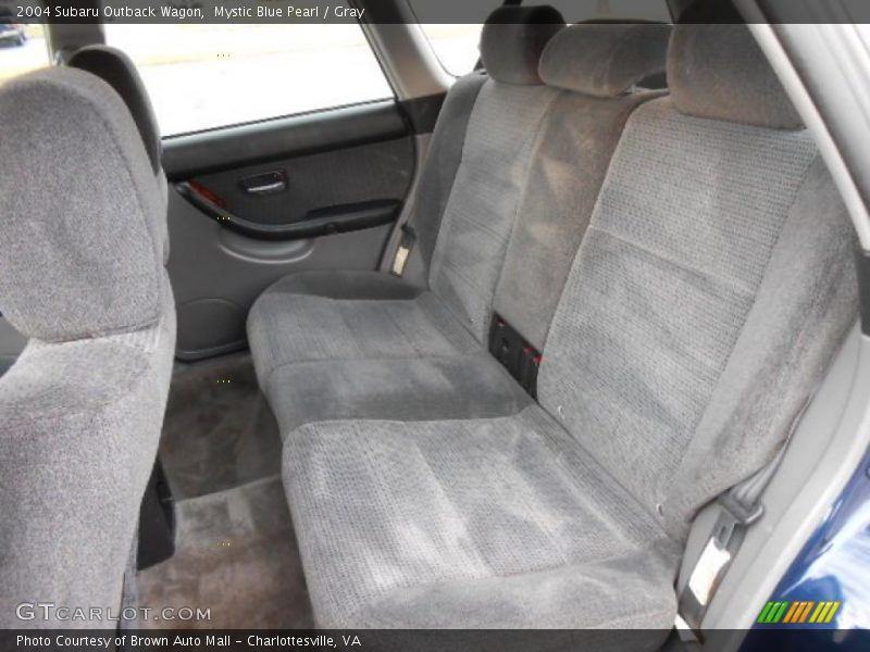 Mystic Blue Pearl / Gray 2004 Subaru Outback Wagon