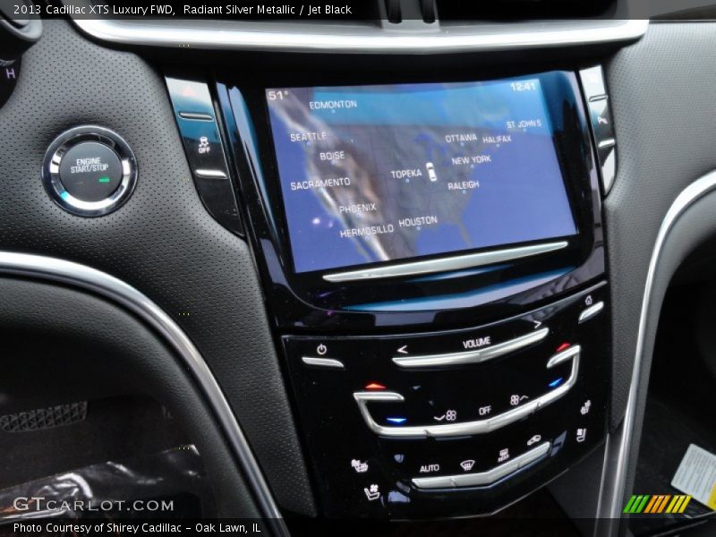Radiant Silver Metallic / Jet Black 2013 Cadillac XTS Luxury FWD