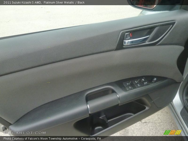 Platinum Silver Metallic / Black 2011 Suzuki Kizashi S AWD