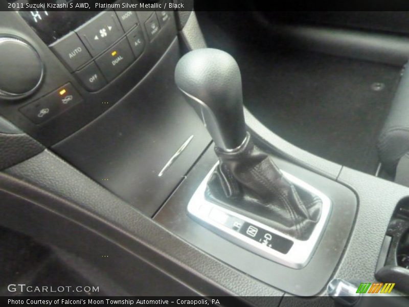 Platinum Silver Metallic / Black 2011 Suzuki Kizashi S AWD