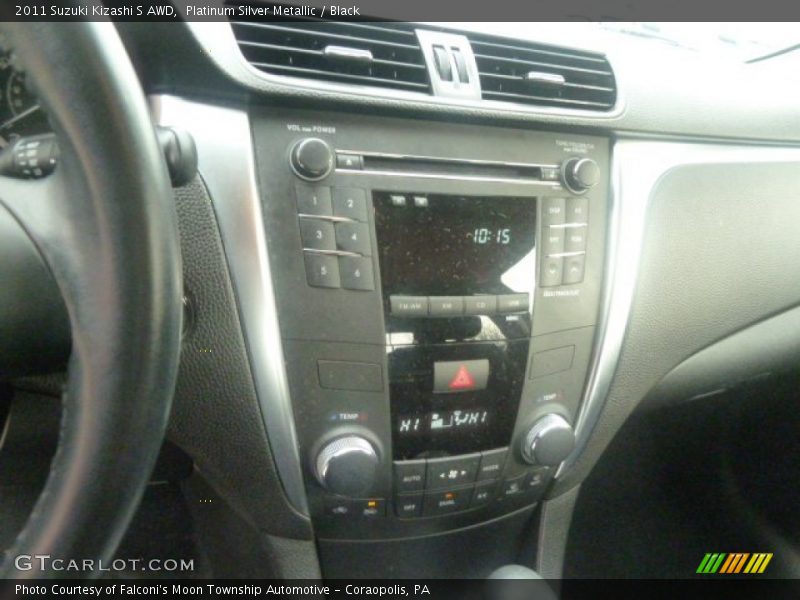 Platinum Silver Metallic / Black 2011 Suzuki Kizashi S AWD