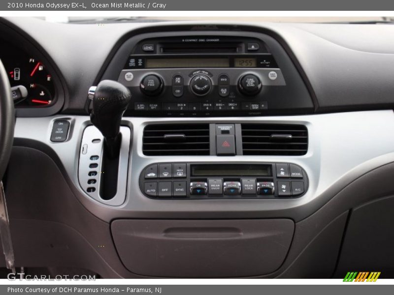 Ocean Mist Metallic / Gray 2010 Honda Odyssey EX-L