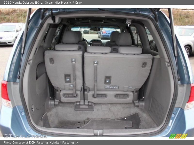 Ocean Mist Metallic / Gray 2010 Honda Odyssey EX-L