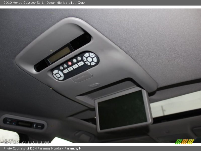 Ocean Mist Metallic / Gray 2010 Honda Odyssey EX-L