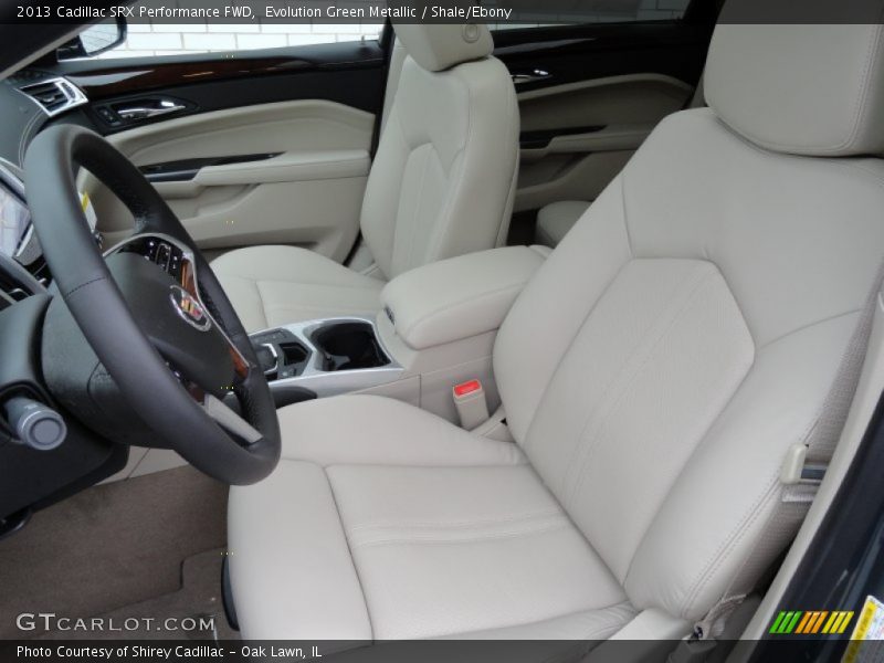 Evolution Green Metallic / Shale/Ebony 2013 Cadillac SRX Performance FWD